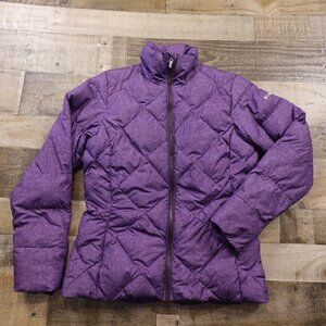 Columbia‎ Down Puffer Jacket Women’s Small Purple Quilted Winter Coat